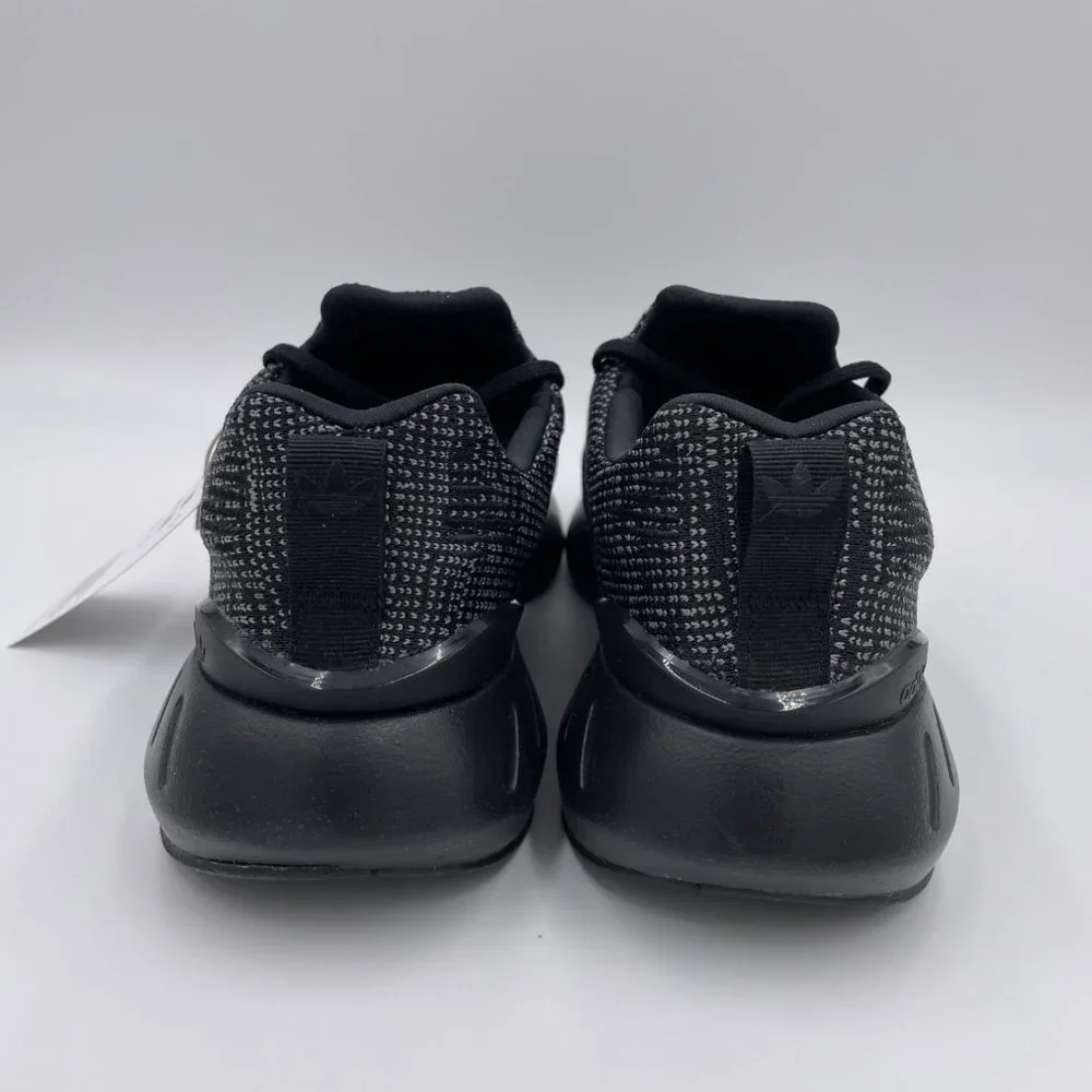 adidas Swift Run 22 Black / Grey Womens Shoes - Picture 4 of 8